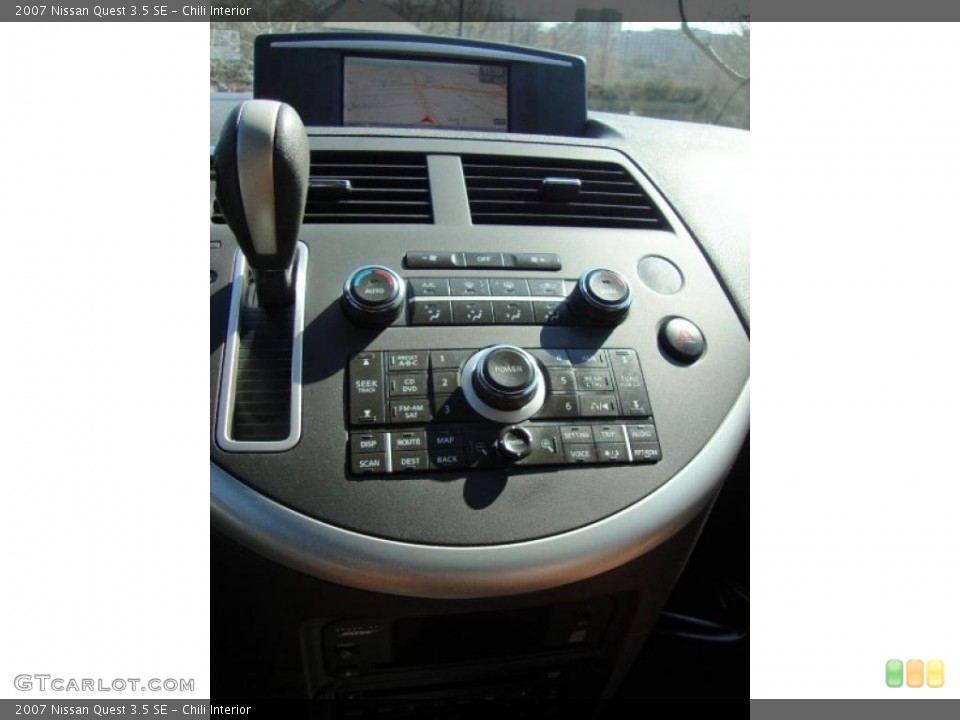 Chili Interior Controls for the 2007 Nissan Quest 3.5 SE #45566179