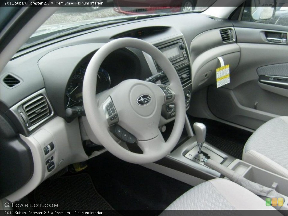 Platinum Interior Prime Interior for the 2011 Subaru Forester 2.5 X Premium #45566308