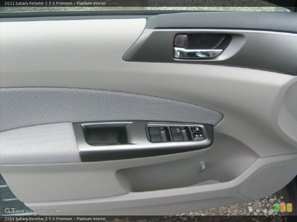 Platinum Interior Door Panel for the 2011 Subaru Forester 2.5 X Premium #45566315