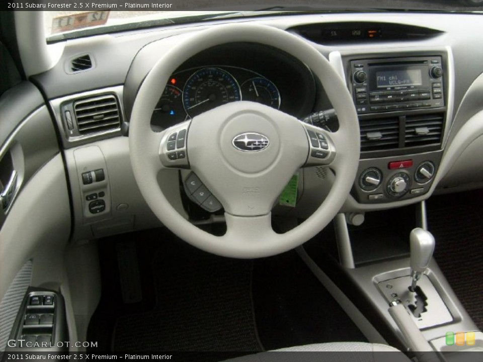 Platinum Interior Dashboard for the 2011 Subaru Forester 2.5 X Premium #45566324