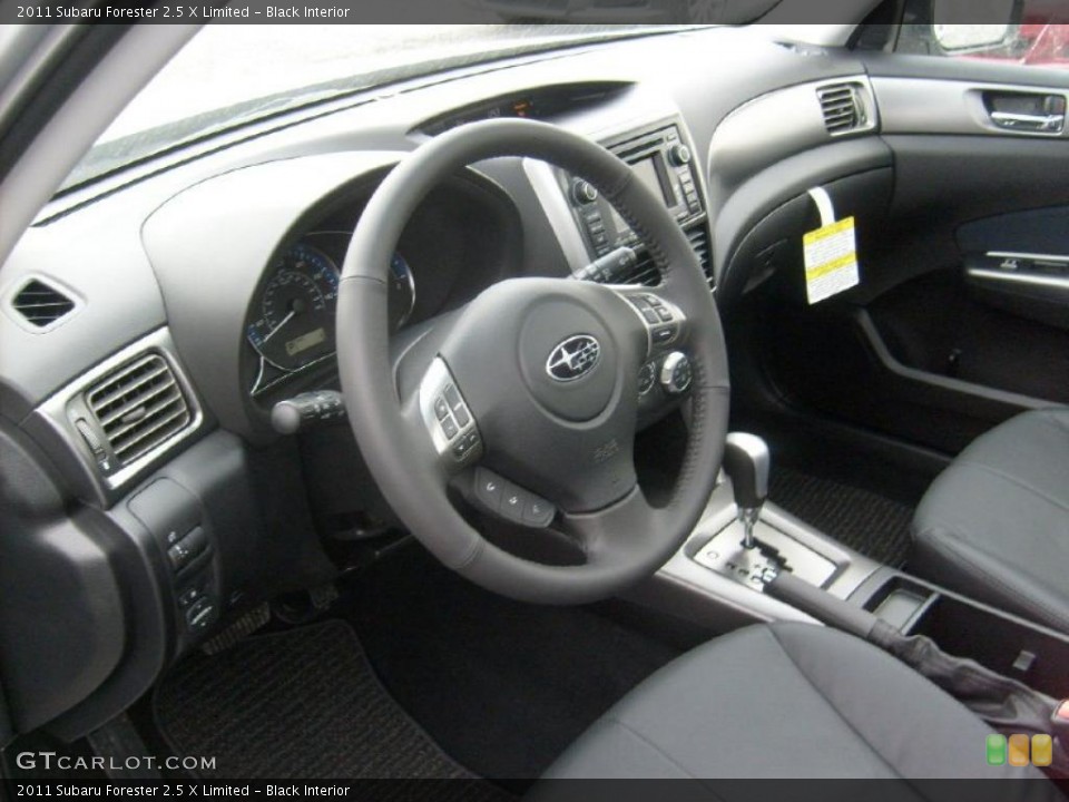 Black Interior Prime Interior for the 2011 Subaru Forester 2.5 X Limited #45566527