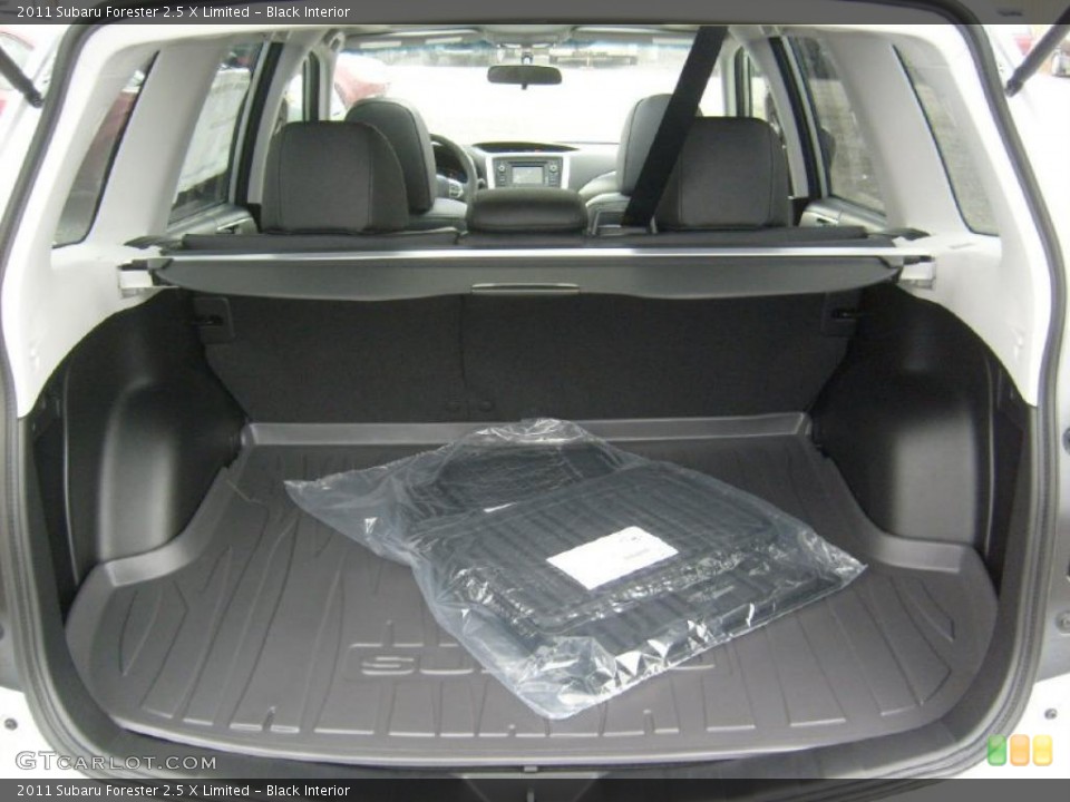 Black Interior Trunk for the 2011 Subaru Forester 2.5 X Limited #45566552