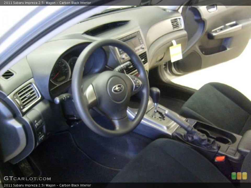 Carbon Black Interior Photo for the 2011 Subaru Impreza 2.5i Wagon #45566635