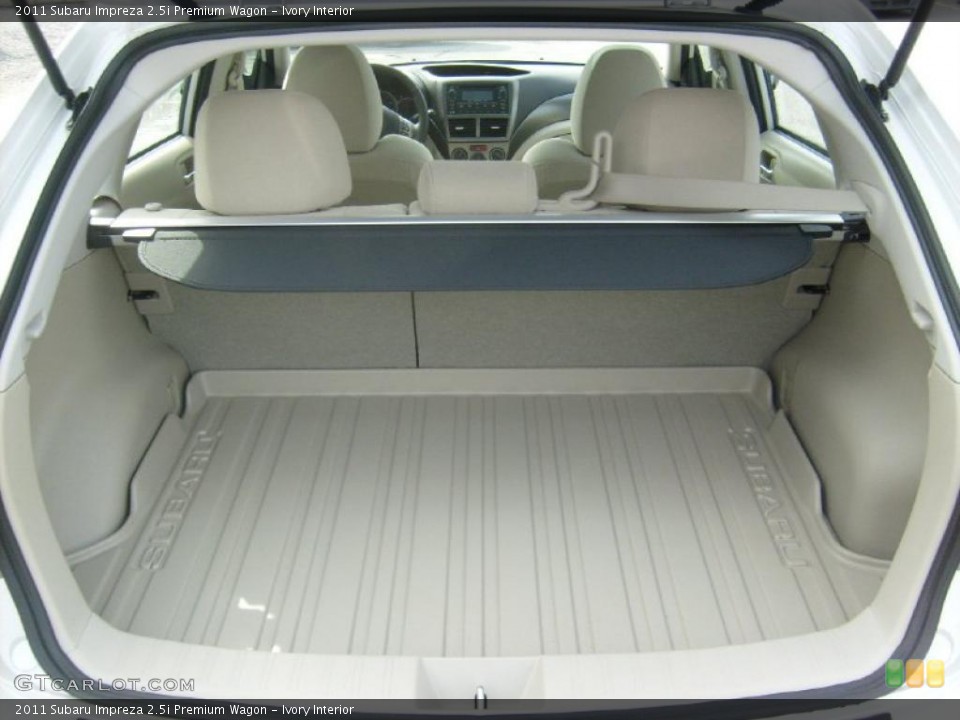 Ivory Interior Trunk for the 2011 Subaru Impreza 2.5i Premium Wagon #45567975