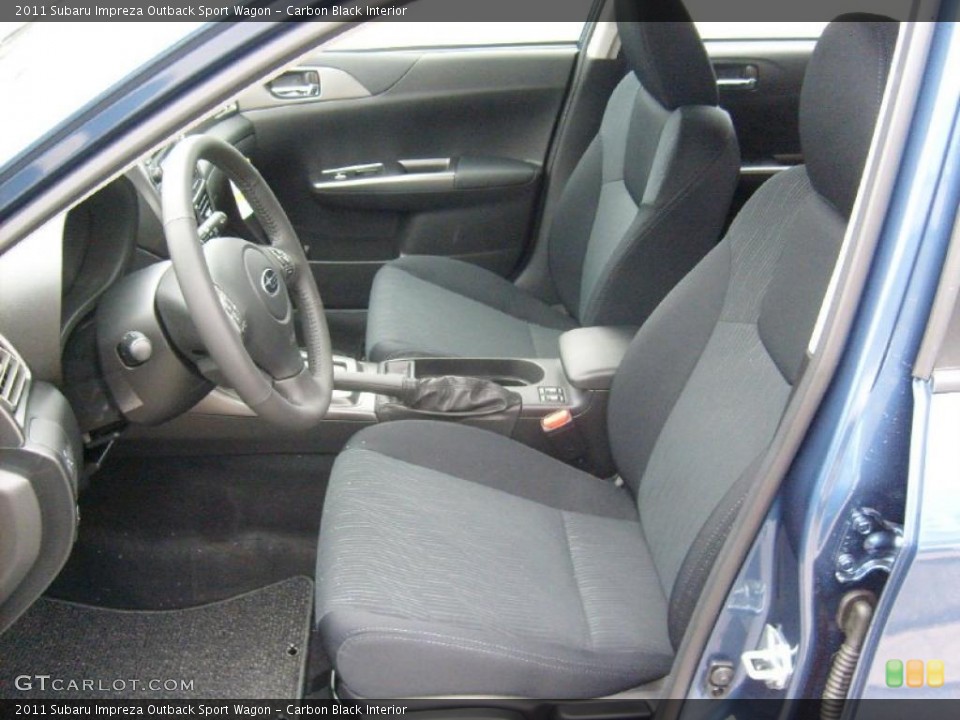 Carbon Black Interior Photo for the 2011 Subaru Impreza Outback Sport Wagon #45568187