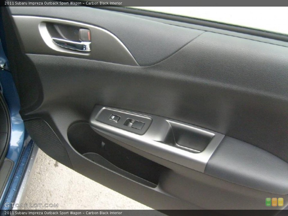 Carbon Black Interior Door Panel for the 2011 Subaru Impreza Outback Sport Wagon #45568591