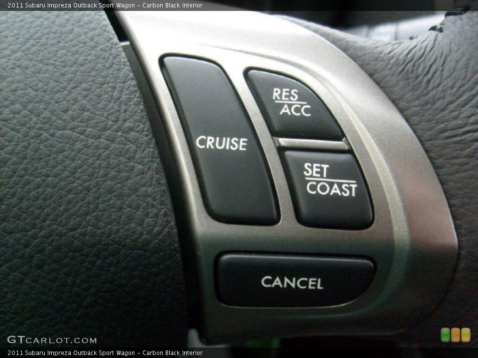 Carbon Black Interior Controls for the 2011 Subaru Impreza Outback Sport Wagon #45568599