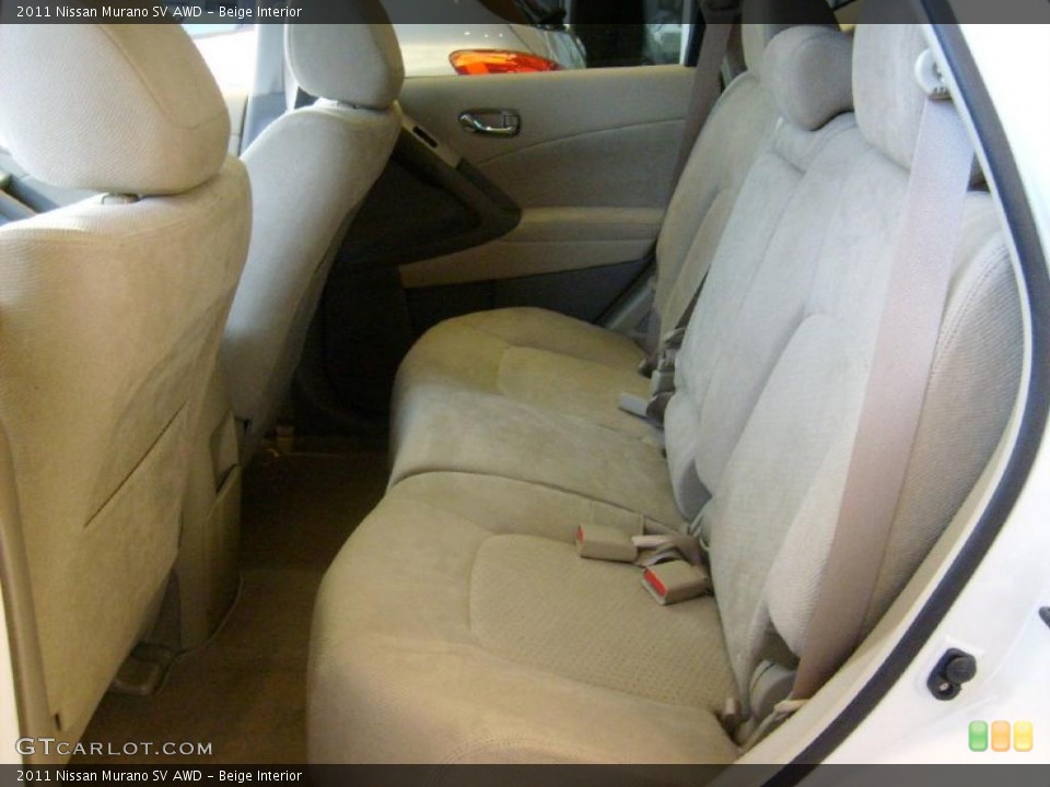 Beige Interior Photo for the 2011 Nissan Murano SV AWD #45569483