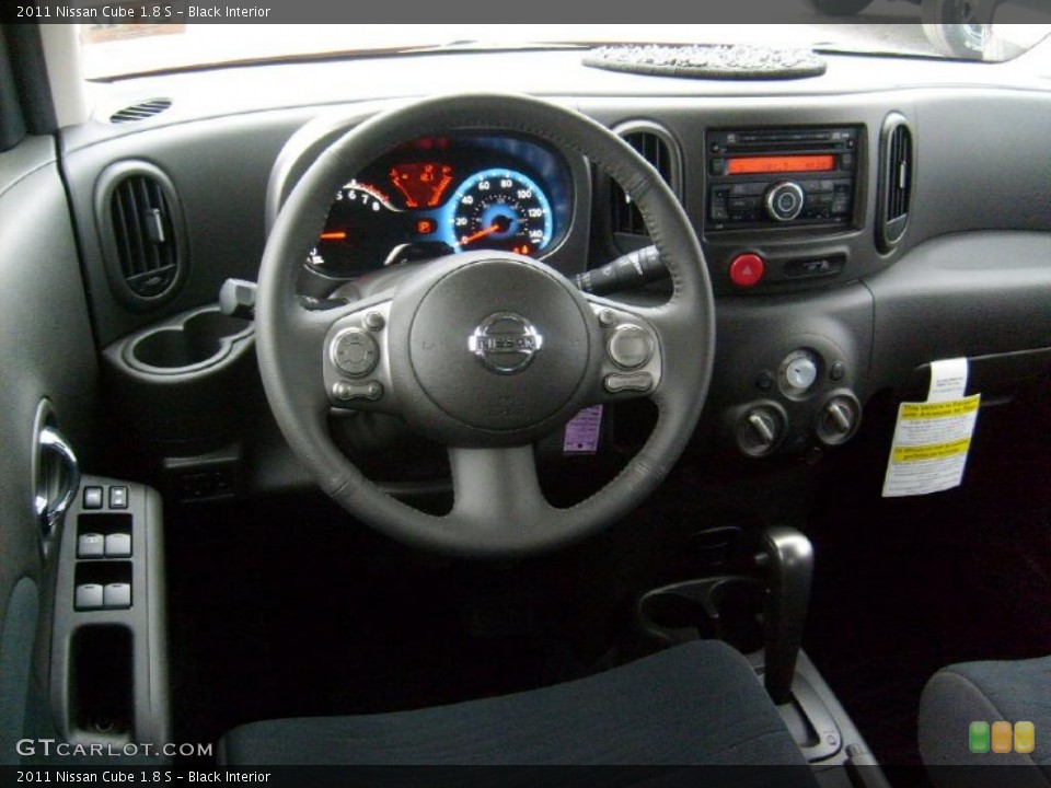 Black Interior Dashboard for the 2011 Nissan Cube 1.8 S #45569899