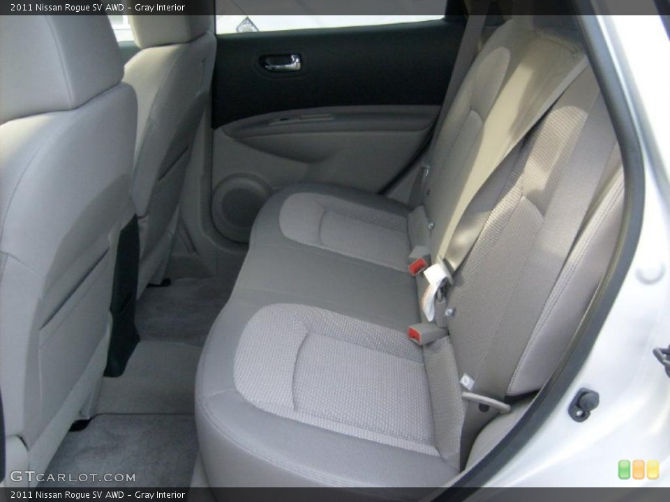 Gray Interior Photo for the 2011 Nissan Rogue SV AWD #45569976