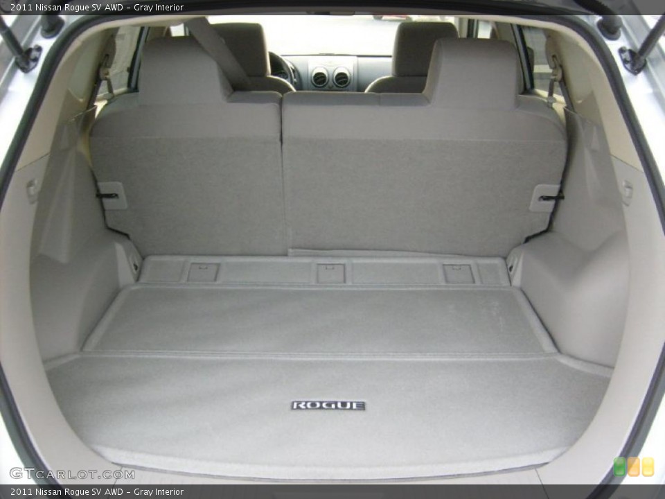 Gray Interior Trunk for the 2011 Nissan Rogue SV AWD #45570262