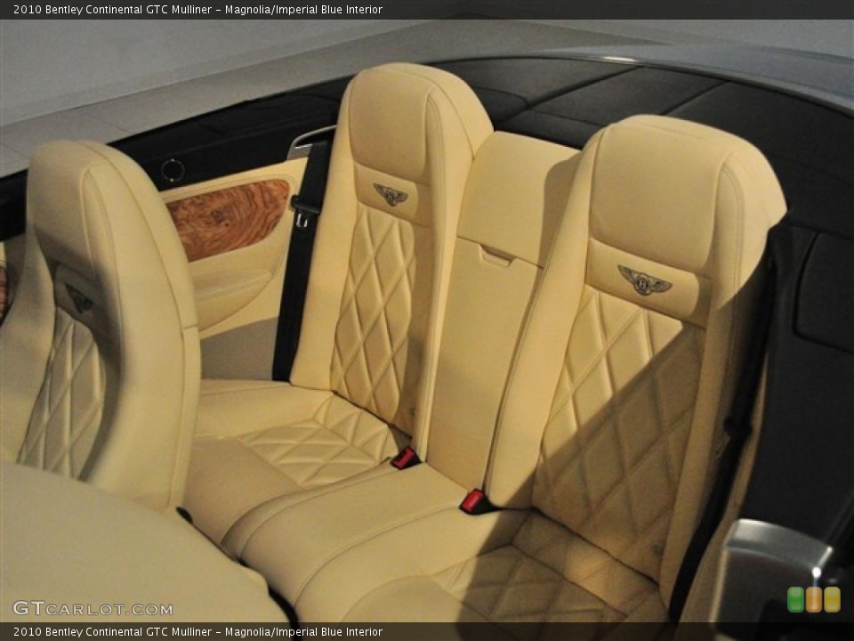 Magnolia/Imperial Blue Interior Photo for the 2010 Bentley Continental GTC Mulliner #45570311