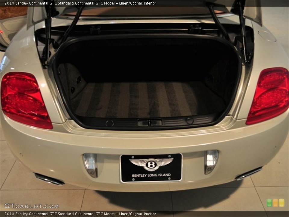Linen/Cognac Interior Trunk for the 2010 Bentley Continental GTC  #45570963