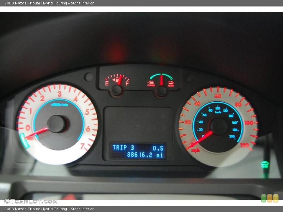 Stone Interior Gauges for the 2008 Mazda Tribute Hybrid Touring #45571879