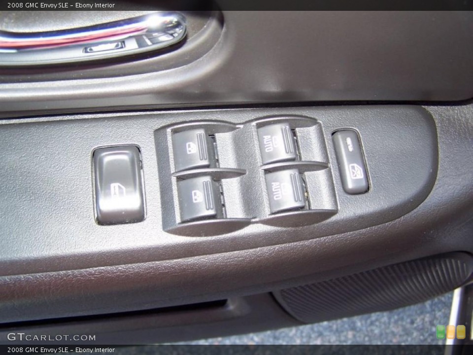 Ebony Interior Controls for the 2008 GMC Envoy SLE #45573698
