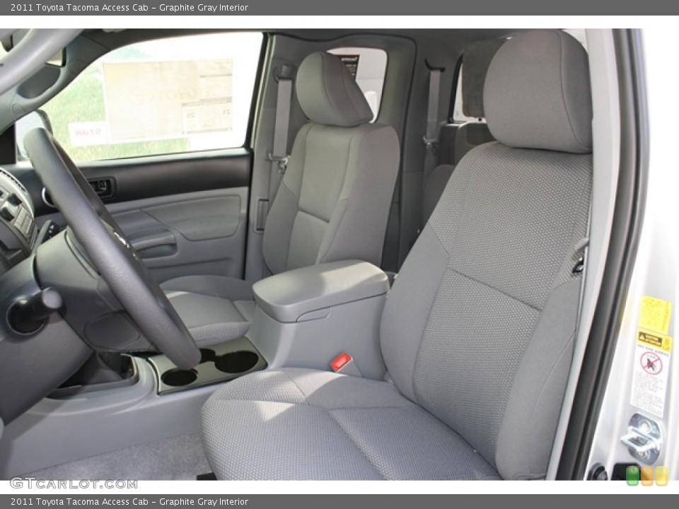 Graphite Gray Interior Photo for the 2011 Toyota Tacoma Access Cab #45574110