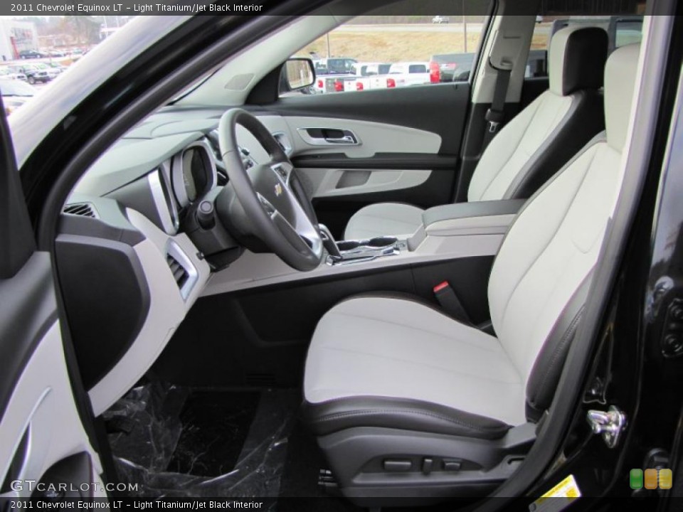 Light Titanium/Jet Black Interior Photo for the 2011 Chevrolet Equinox LT #45575338