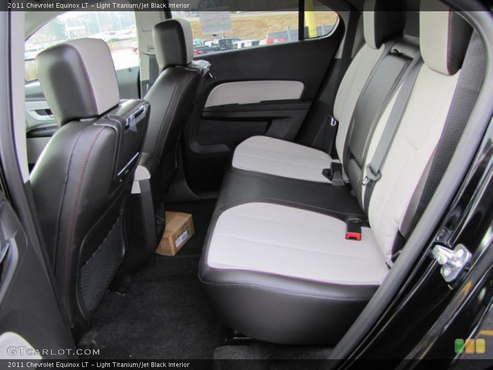 Light Titanium/Jet Black Interior Photo for the 2011 Chevrolet Equinox LT #45575350