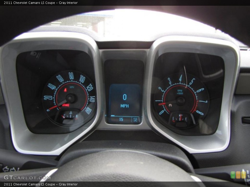 Gray Interior Gauges for the 2011 Chevrolet Camaro LS Coupe #45575558