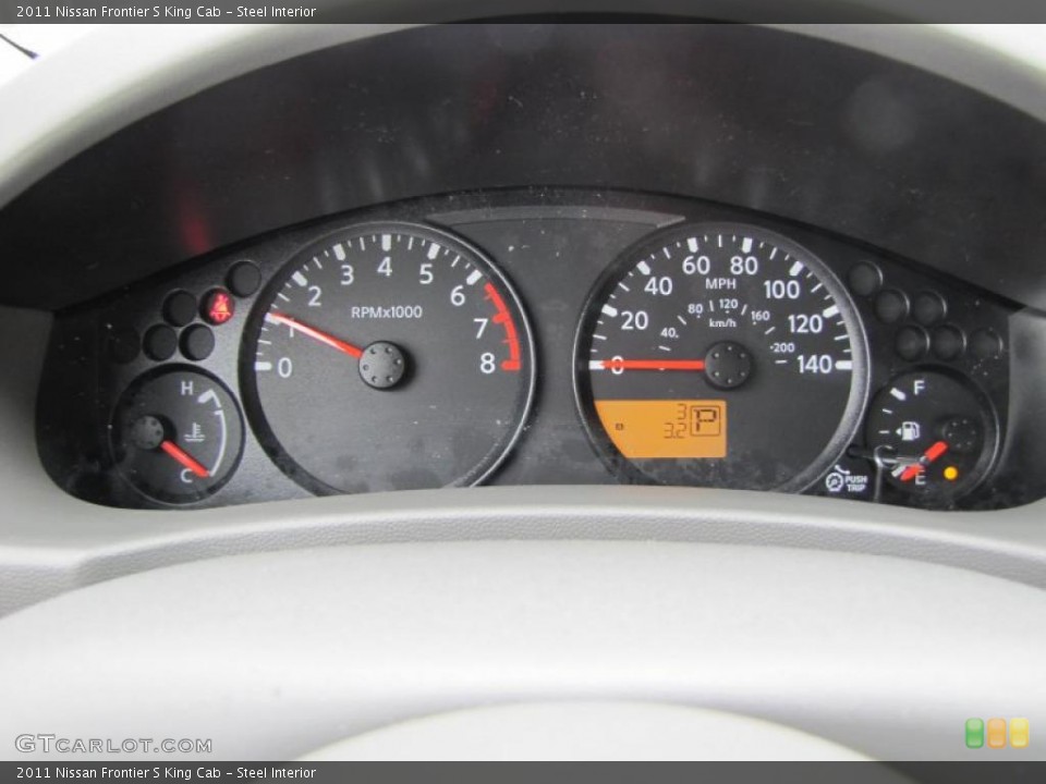 Steel Interior Gauges for the 2011 Nissan Frontier S King Cab #45576499