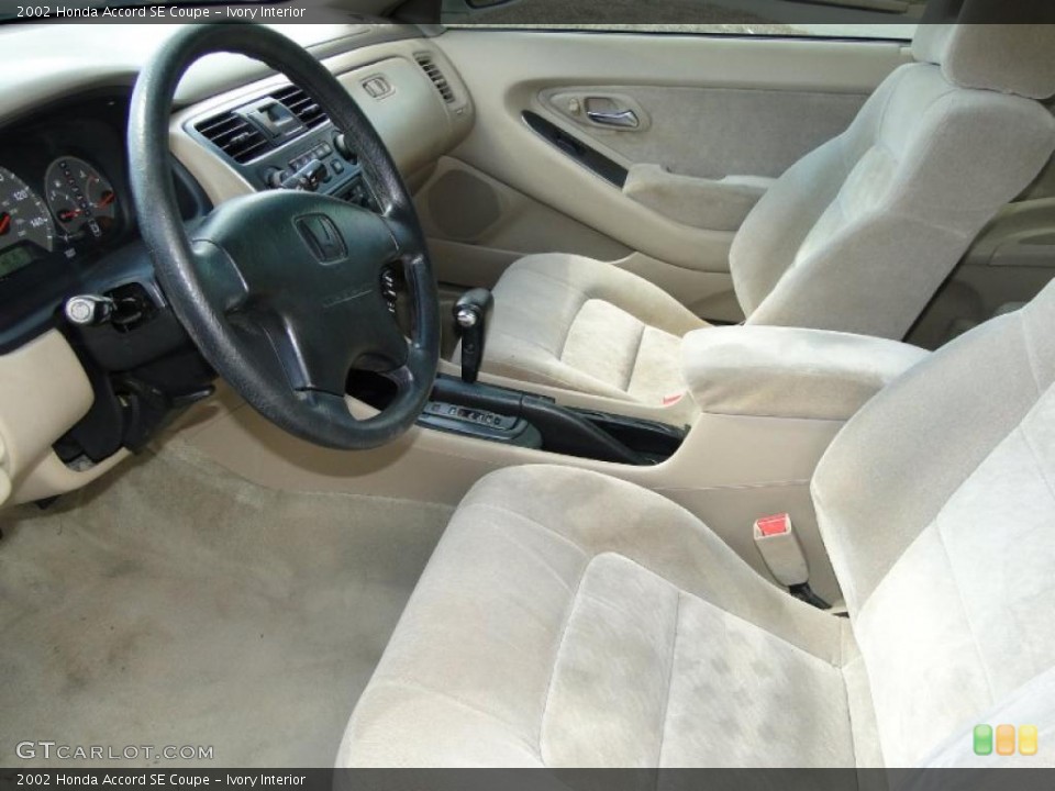 Ivory Interior Photo for the 2002 Honda Accord SE Coupe #45582607