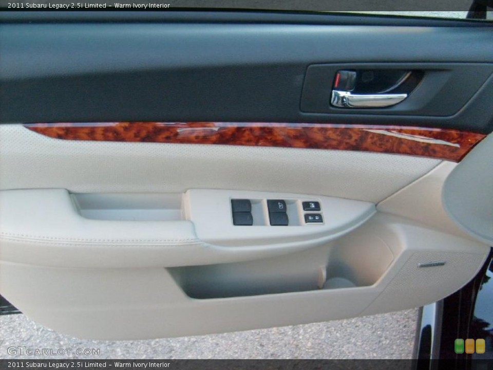 Warm Ivory Interior Door Panel for the 2011 Subaru Legacy 2.5i Limited #45583015