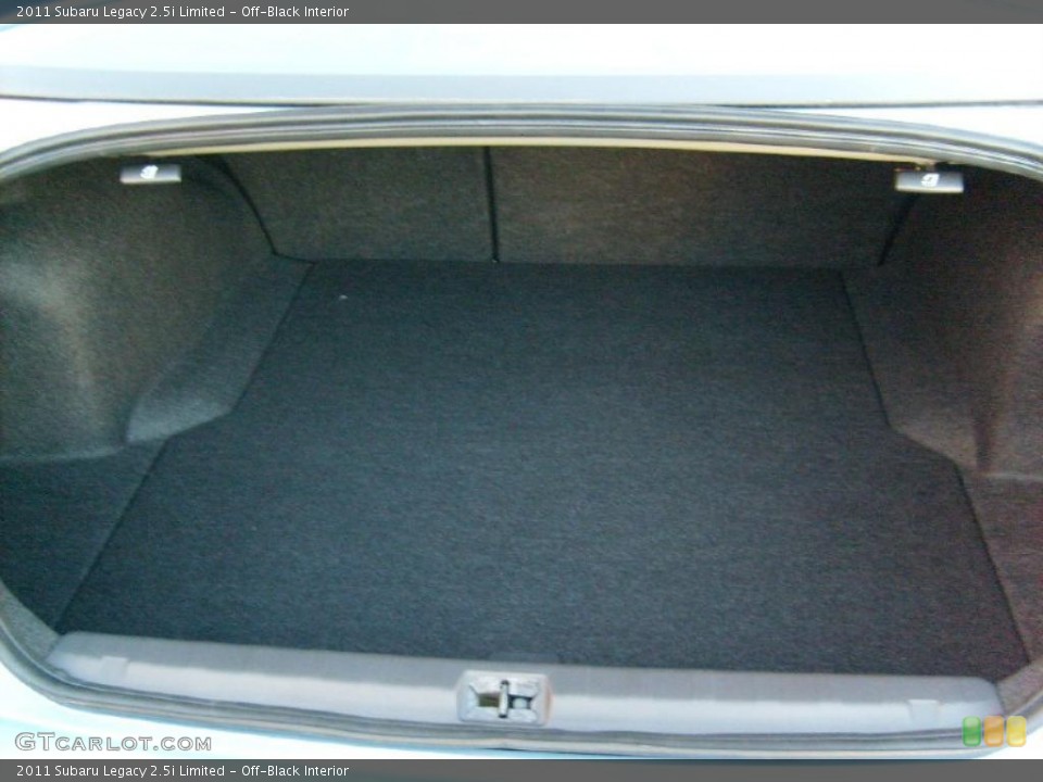 Off-Black Interior Trunk for the 2011 Subaru Legacy 2.5i Limited #45583647