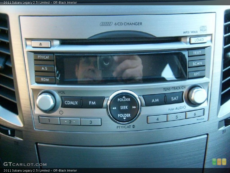 Off-Black Interior Controls for the 2011 Subaru Legacy 2.5i Limited #45583679