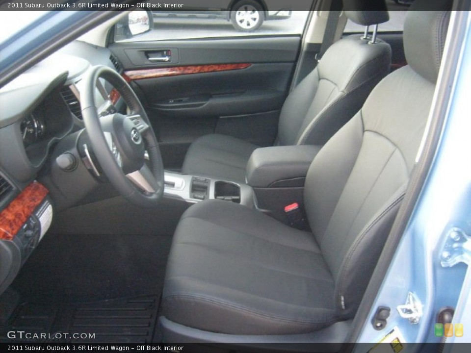 Off Black Interior Photo for the 2011 Subaru Outback 3.6R Limited Wagon #45585269