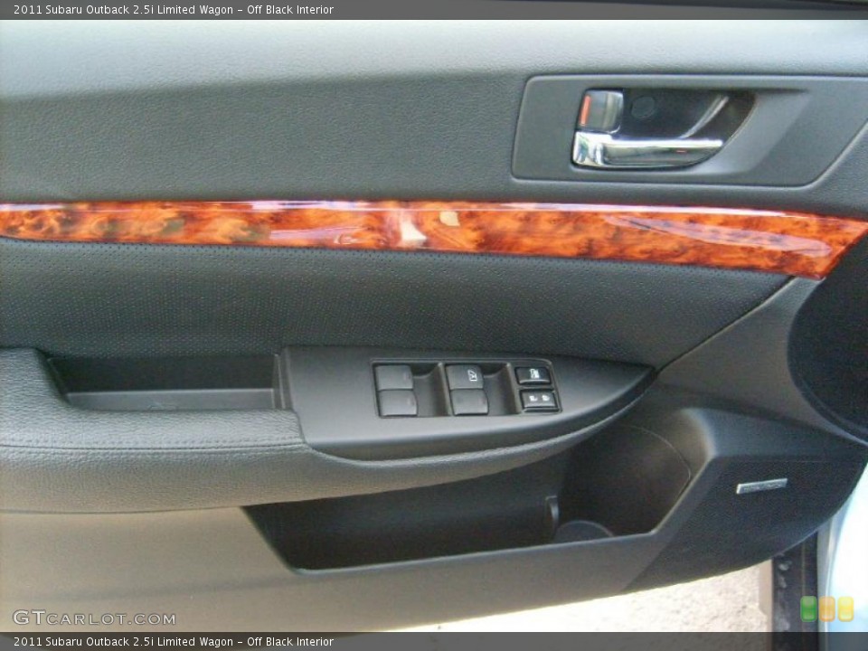 Off Black Interior Door Panel for the 2011 Subaru Outback 2.5i Limited Wagon #45585659