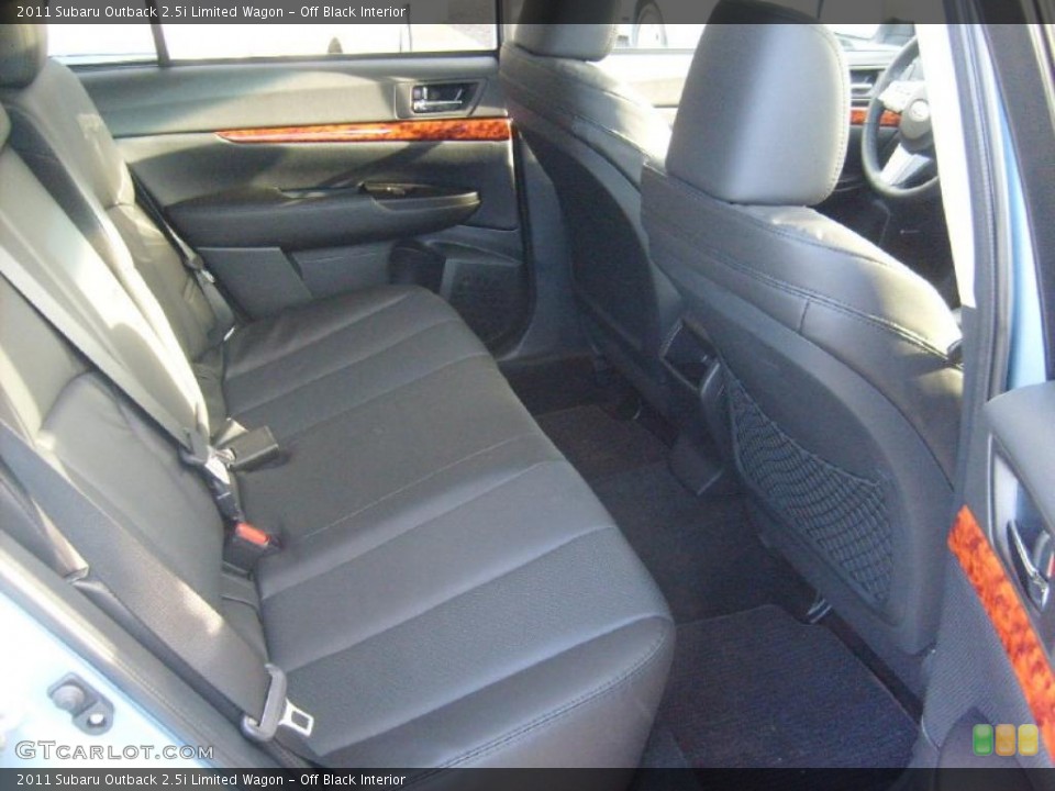Off Black Interior Photo for the 2011 Subaru Outback 2.5i Limited Wagon #45585695