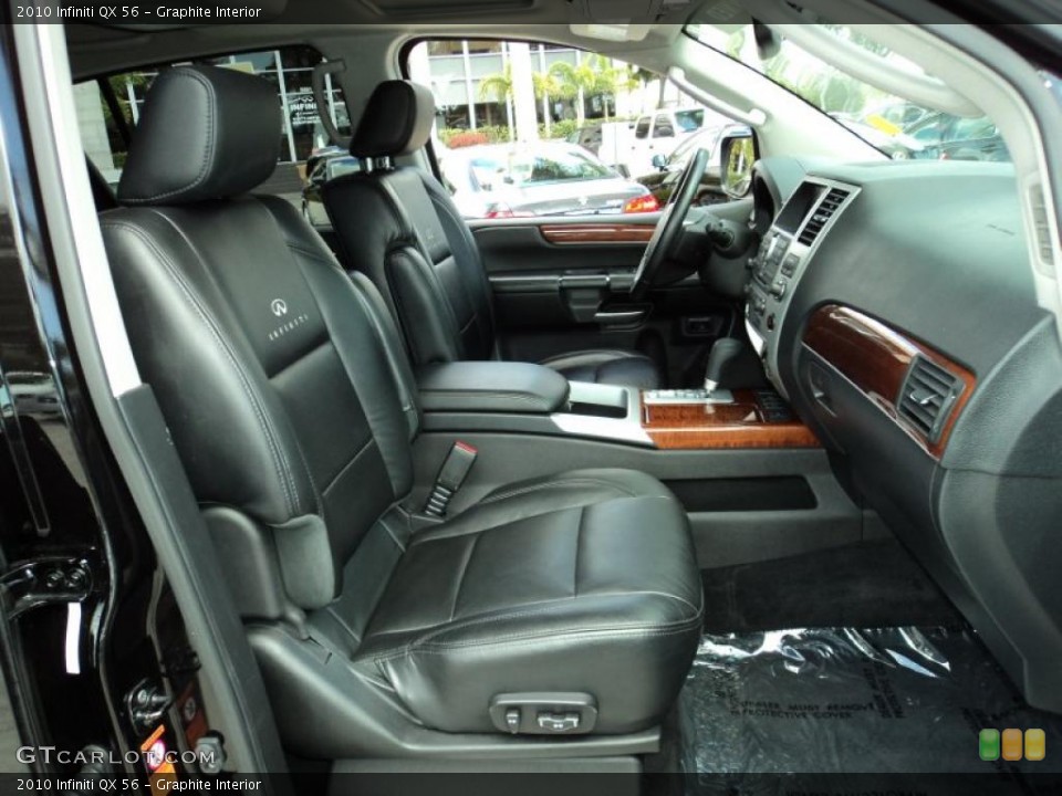 Graphite Interior Photo for the 2010 Infiniti QX 56 #45586135