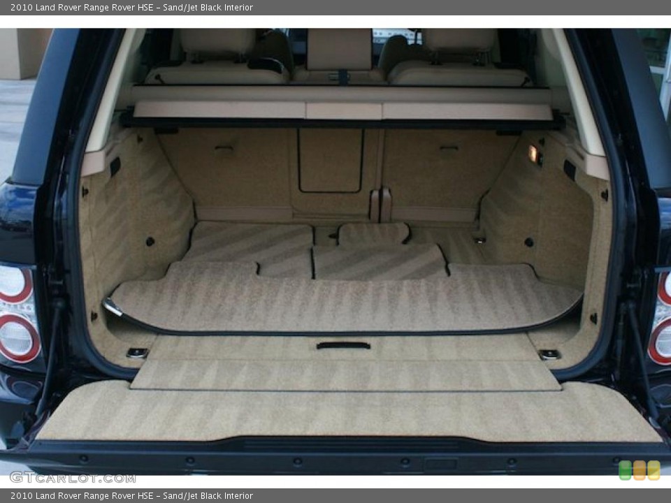 Sand/Jet Black Interior Trunk for the 2010 Land Rover Range Rover HSE #45586223