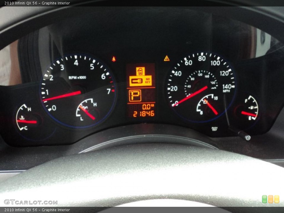 Graphite Interior Gauges for the 2010 Infiniti QX 56 #45587087