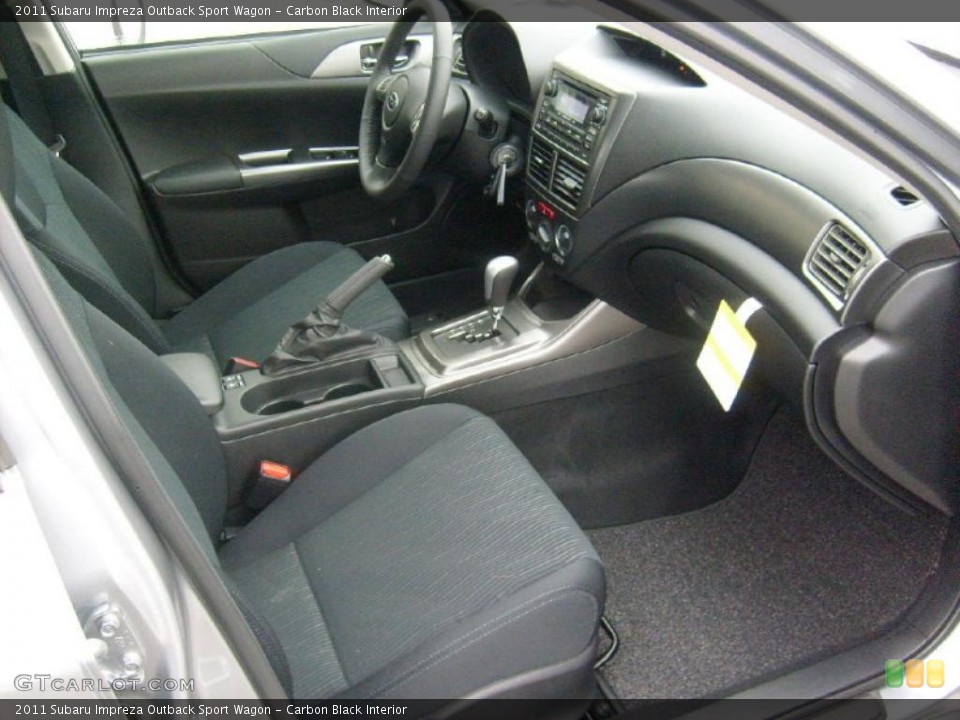 Carbon Black Interior Photo for the 2011 Subaru Impreza Outback Sport Wagon #45587719