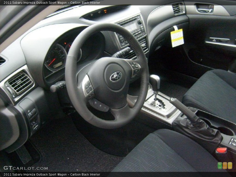 Carbon Black Interior Prime Interior for the 2011 Subaru Impreza Outback Sport Wagon #45587779