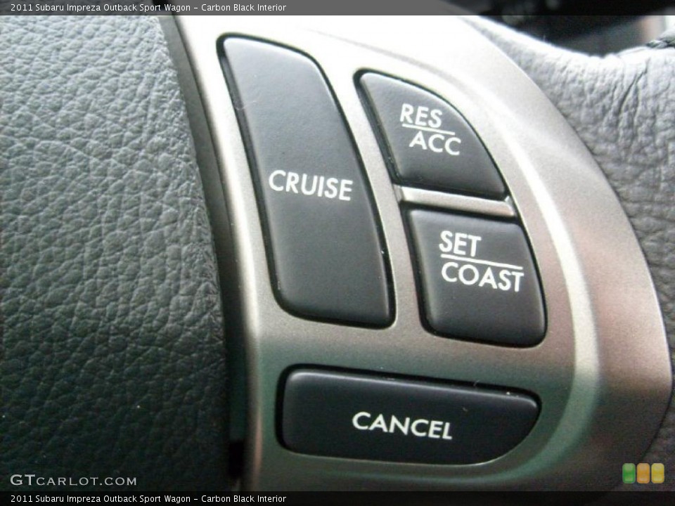 Carbon Black Interior Controls for the 2011 Subaru Impreza Outback Sport Wagon #45587831
