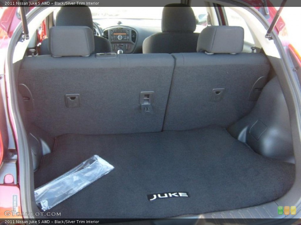Black/Silver Trim Interior Trunk for the 2011 Nissan Juke S AWD #45587899