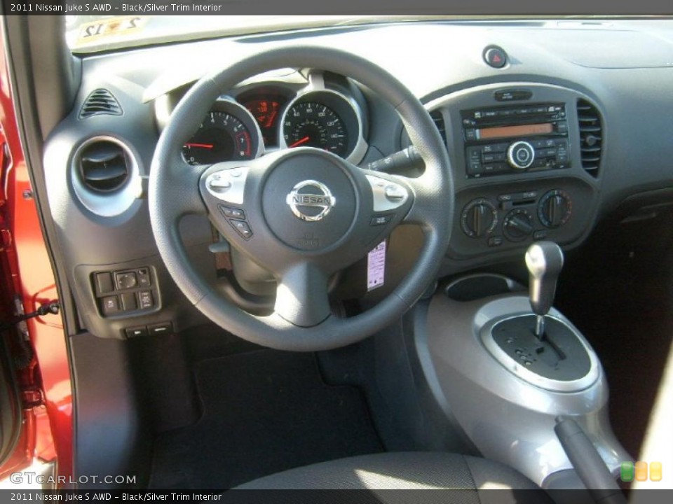 Black/Silver Trim Interior Dashboard for the 2011 Nissan Juke S AWD #45587959