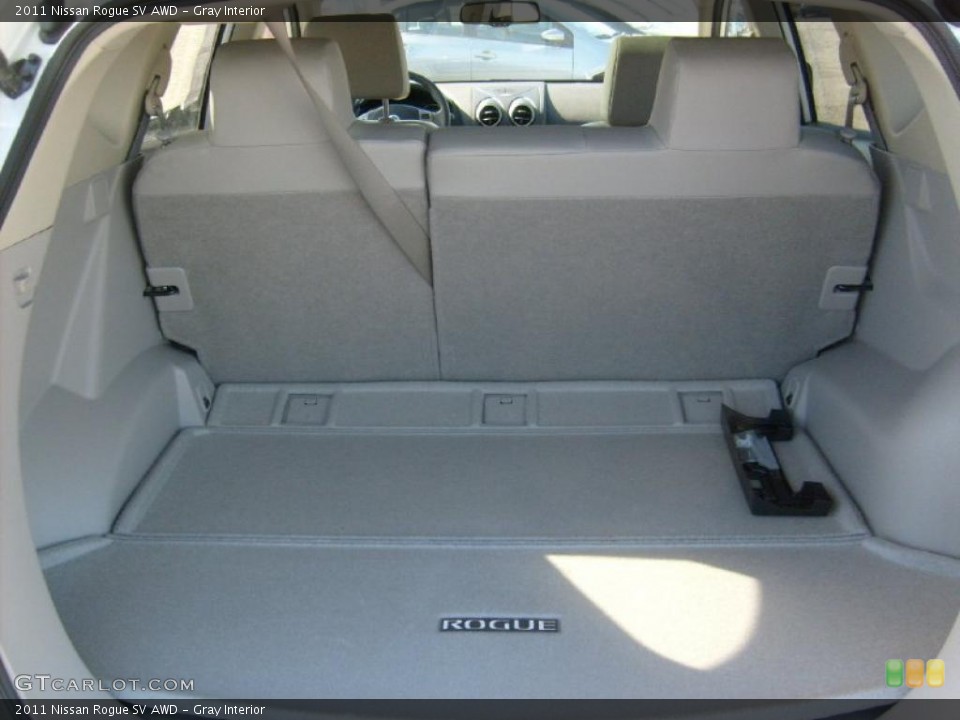 Gray Interior Trunk for the 2011 Nissan Rogue SV AWD #45588683