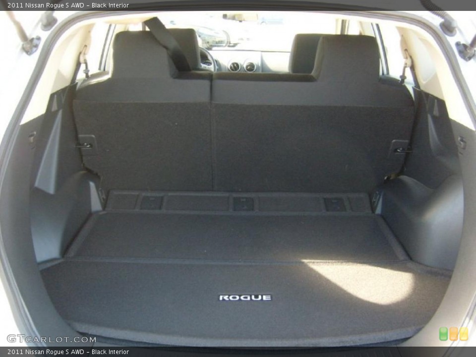Black Interior Trunk for the 2011 Nissan Rogue S AWD #45588737
