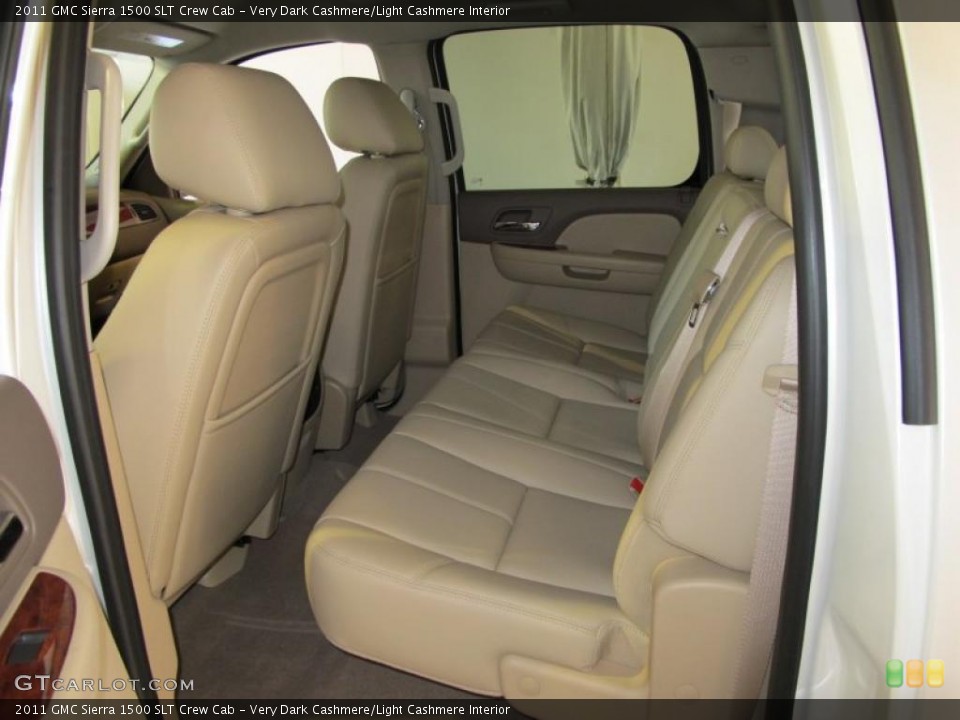 Very Dark Cashmere/Light Cashmere Interior Photo for the 2011 GMC Sierra 1500 SLT Crew Cab #45589731