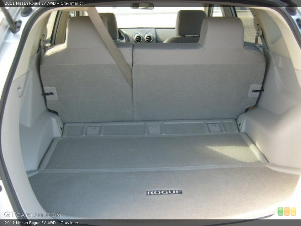 Gray Interior Trunk for the 2011 Nissan Rogue SV AWD #45590071