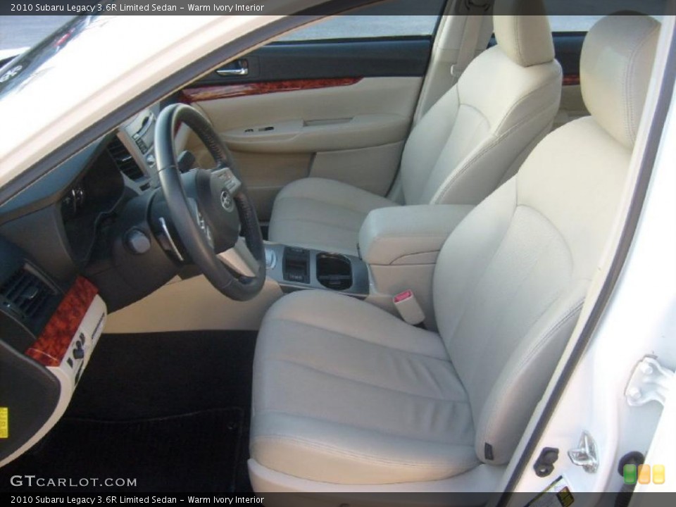 Warm Ivory Interior Photo for the 2010 Subaru Legacy 3.6R Limited Sedan #45592543