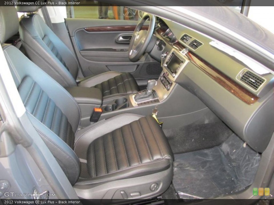 Black Interior Photo for the 2012 Volkswagen CC Lux Plus #45592603