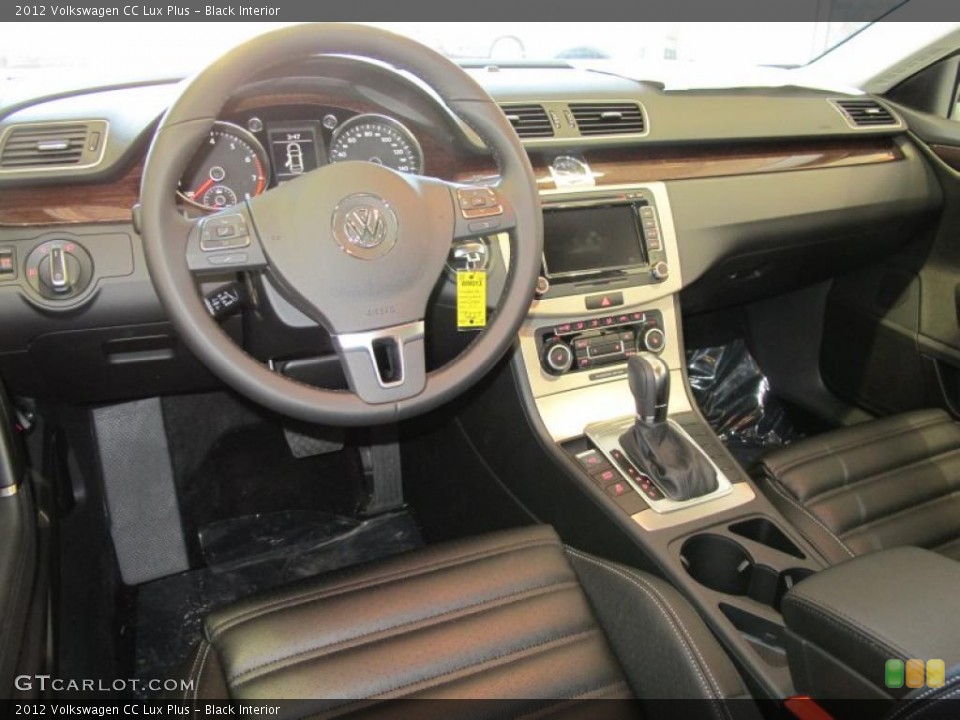 Black Interior Photo for the 2012 Volkswagen CC Lux Plus #45592623
