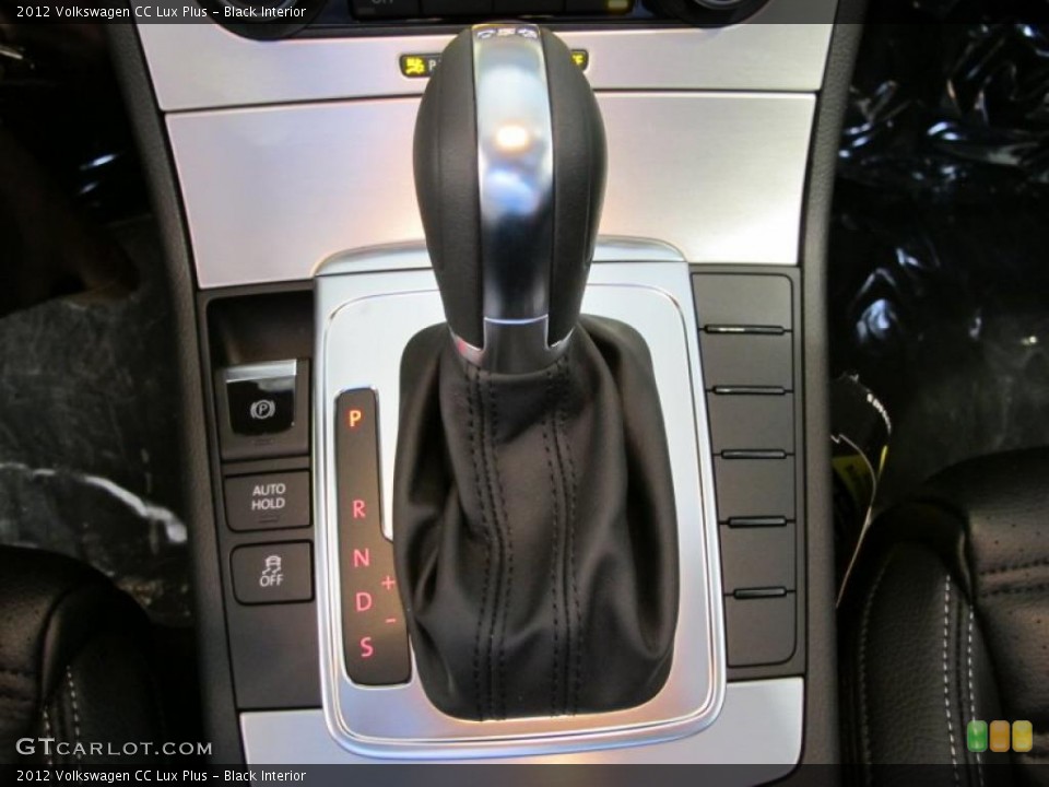 Black Interior Transmission for the 2012 Volkswagen CC Lux Plus #45592675