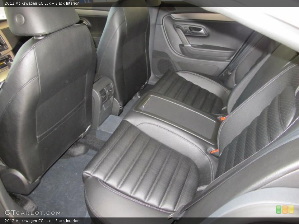 Black Interior Photo for the 2012 Volkswagen CC Lux #45592967