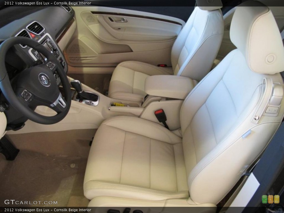Cornsilk Beige Interior Photo for the 2012 Volkswagen Eos Lux #45593175