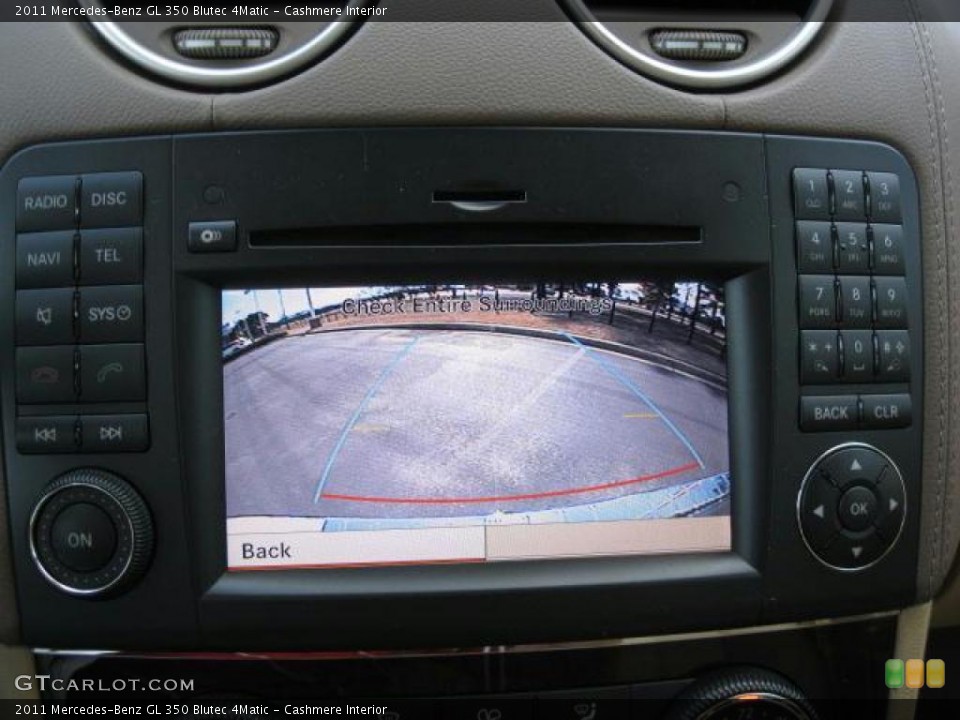 Cashmere Interior Controls for the 2011 Mercedes-Benz GL 350 Blutec 4Matic #45593403